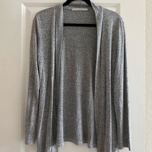 41 Hawthorn Heather Gray Open Cardigan
